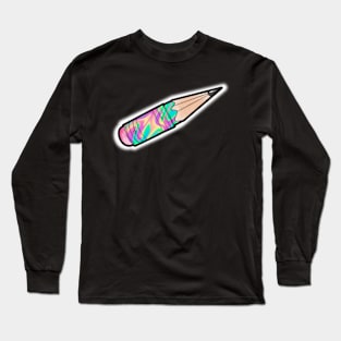 The Tiny Pencil We All Had @ One Point in School Long Sleeve T-Shirt